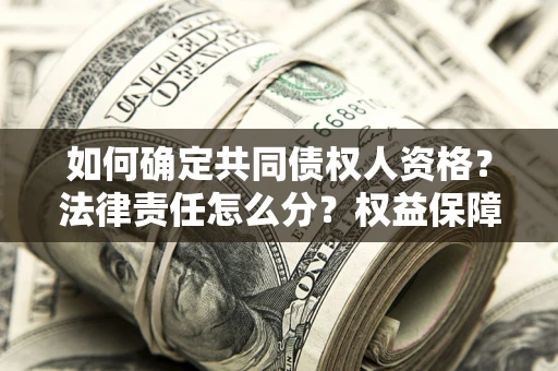北京如何确定共同债权人资格？法律责任怎么分？权益保障技巧揭秘！