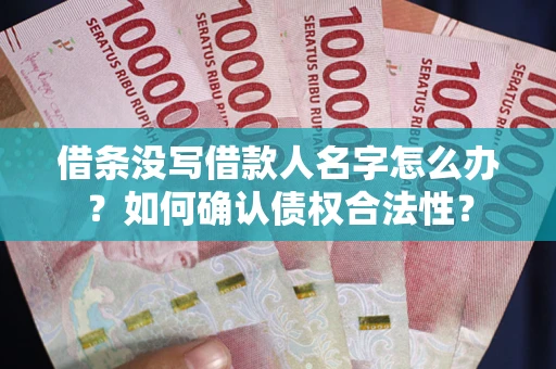 北京借条没写借款人名字怎么办？如何确认债权合法性？