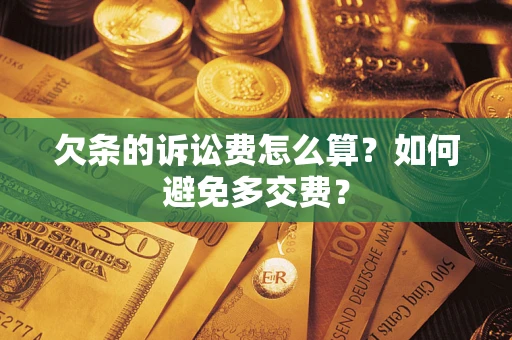 北京欠条的诉讼费怎么算？如何避免多交费？