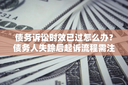 北京债务诉讼时效已过怎么办？债务人失踪后起诉流程需注意什么？