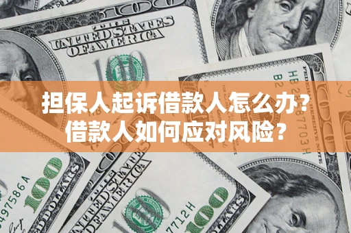 北京担保人起诉借款人怎么办？借款人如何应对风险？