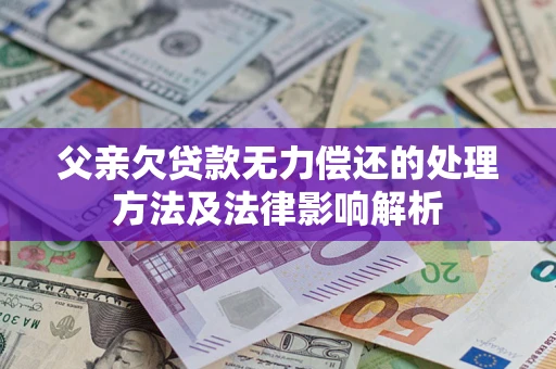 北京父亲欠贷款无力偿还的处理方法及法律影响解析